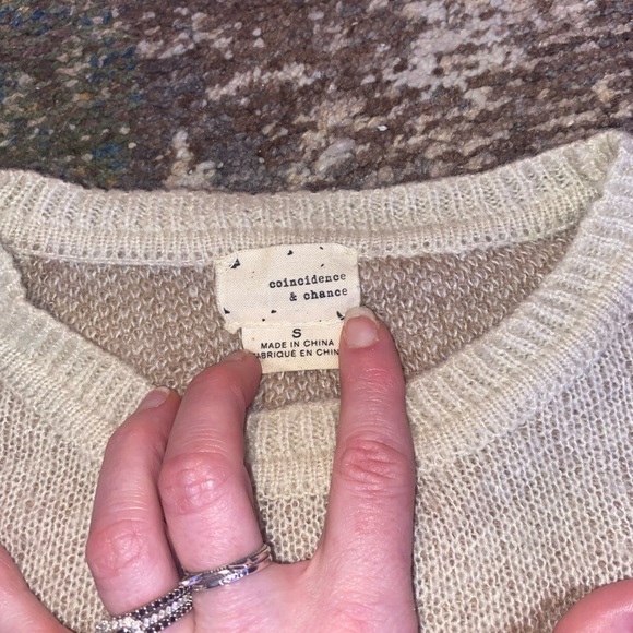 💎RARE💎URBAN OUTFITTERS Coincidence & Chance Eagle Sweater, Size Small - Picture 4 of 6